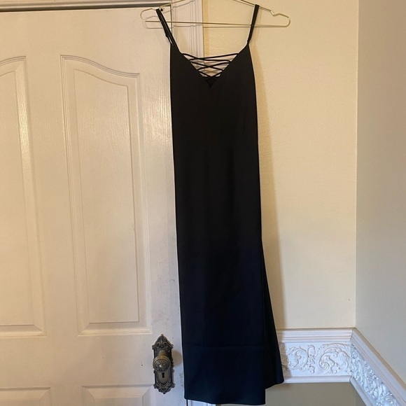 NWT GOOD AMERICAN Midi Slip Dress, Size 4 - Picture 4 of 4